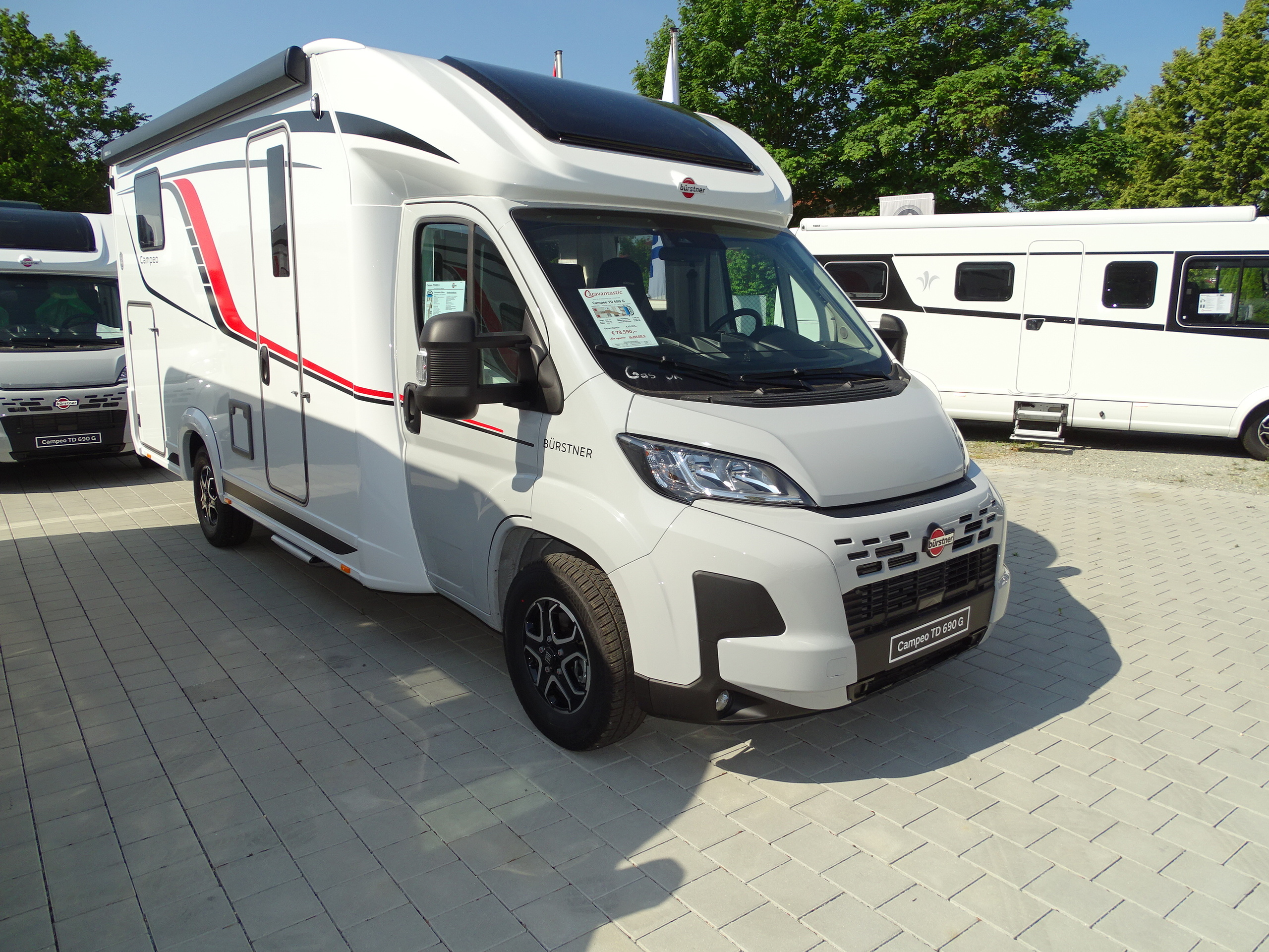 BÜRSTNER BÜRSTNER CAMPEO TD 690 G Frühjahrsmesse AKTION