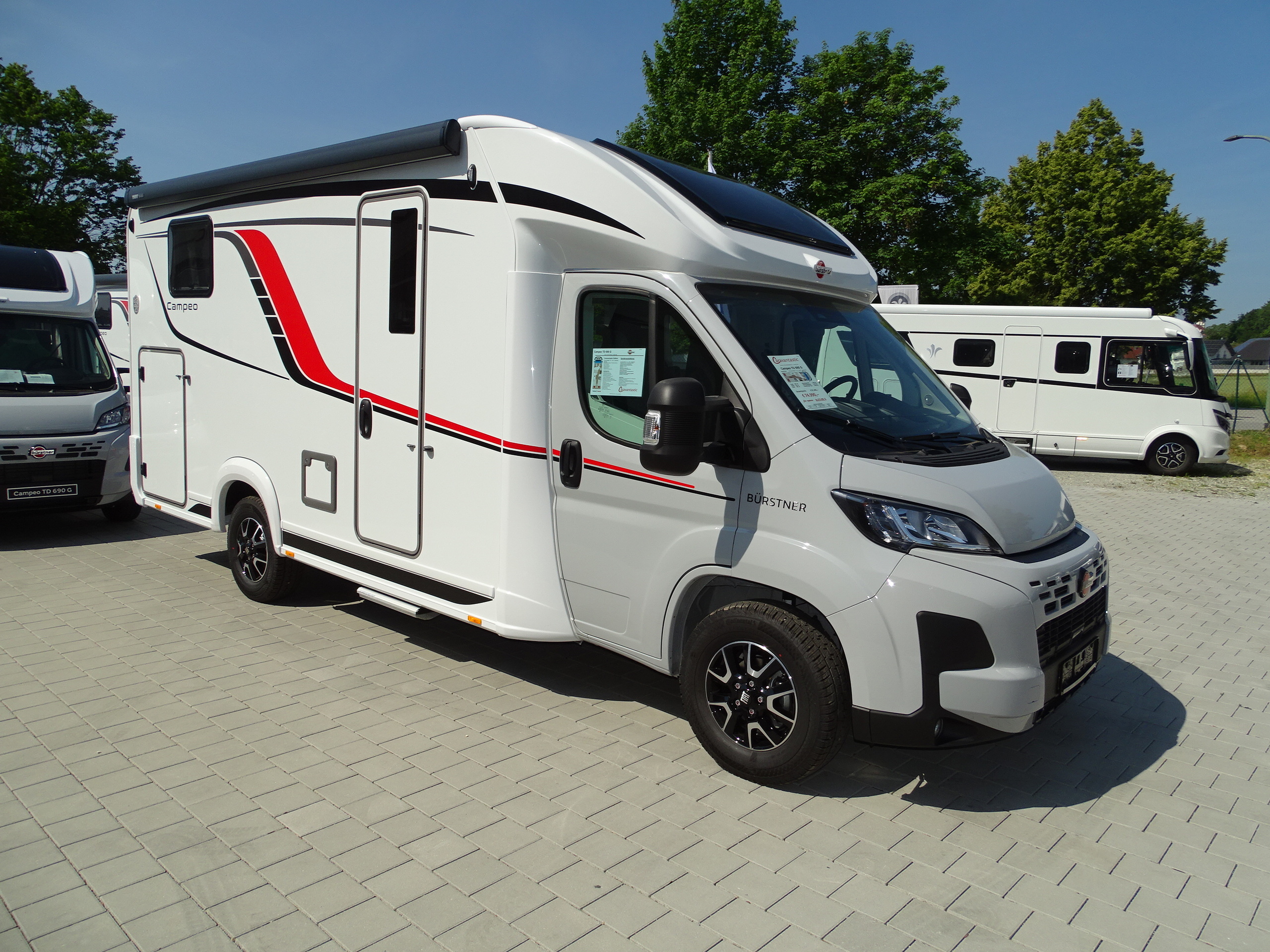 BÜRSTNER CAMPEO TD 690 G Freistaat Edition Frühjahrsmesse A